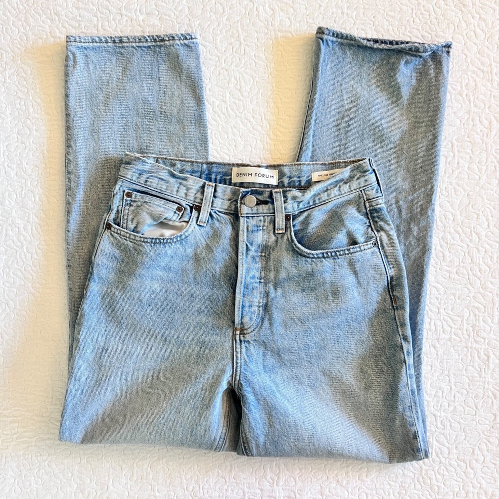Denim Forum Joni High Rise- Aritizia jeans - Picture 3 of 5
